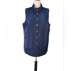 C J Banks Navy Outdoor Vest